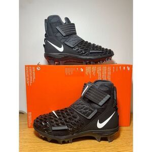 Nike Force Savage Elite 2 Football Cleats Shoes Black AH3999-001 Men's Size 9